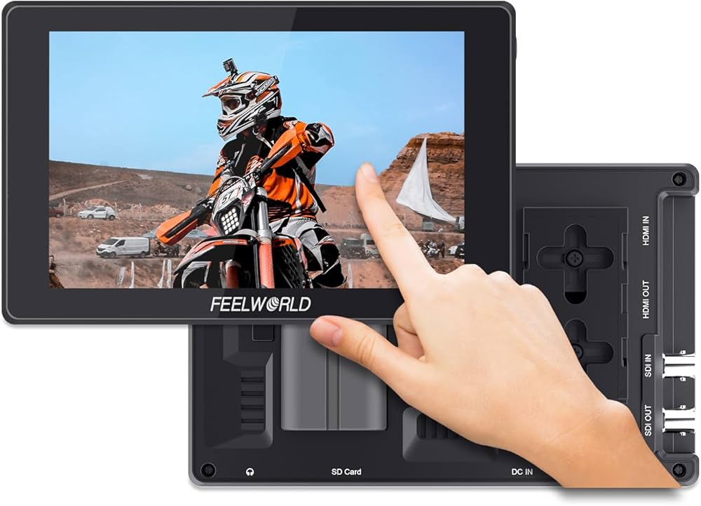 Amazon | FEELWORLD SH7 7インチ超高輝度2200nitタッチ撮影3D LUT